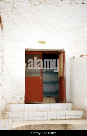 Hotel Les Berber in Matmata Stadt, Süden von Tunesien Stockfoto