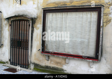 ein leeres Schaufenster Stockfoto