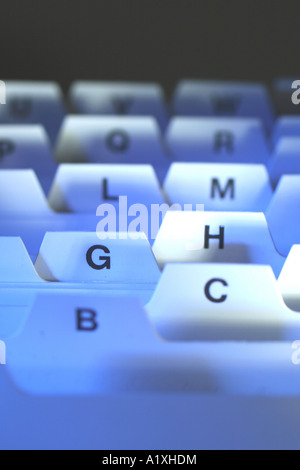 alphabetischer index Stockfoto