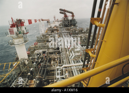 Das FPSO (Floating Production, Storage and Offloading) Schiff Schiehallion, Nord-Atlantik Stockfoto