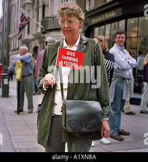 Countyside Allianz Demonstrant, London, England UK Stockfoto