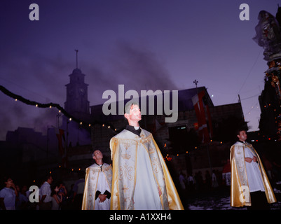 "Unserer lieben Frau der Siege" fest, Senglea, Malta. Stockfoto