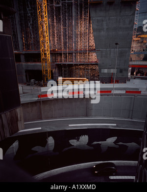 Baustelle, Paris, Frankreich. Stockfoto