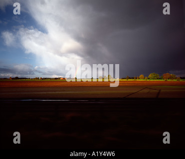 "Transit", Landschaft, Belgien. Stockfoto