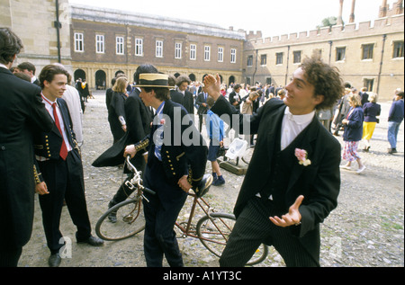 4. JUNI TRADITIONELLE ZEREMONIE ETON SCHÜLER Stockfoto