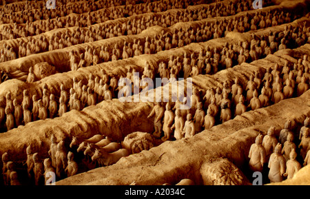 China-Terrakotta-Krieger Stockfoto