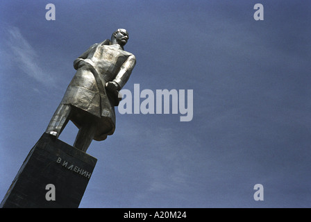 Lenin-Statue, Khojand, Tadschikistan, GUS Stockfoto