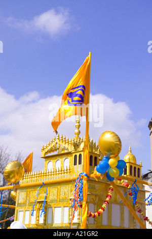 Vaisakhi gefeiert Gravesend 2005 Stockfoto