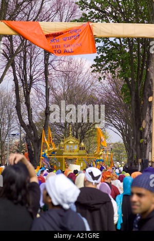 Vaisakhi gefeiert Gravesend 2005 Stockfoto