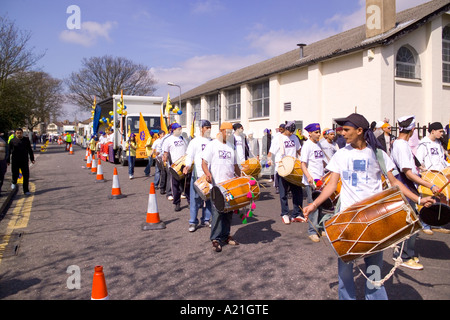 Vaisakhi gefeiert Gravesend 2005 Stockfoto