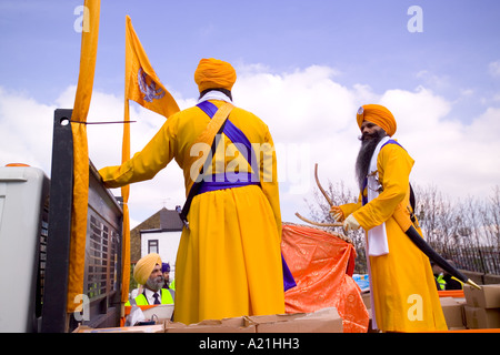 Vaisakhi gefeiert Gravesend 2005 Stockfoto