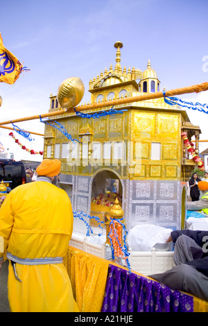 Vaisakhi gefeiert Gravesend 2005 Stockfoto