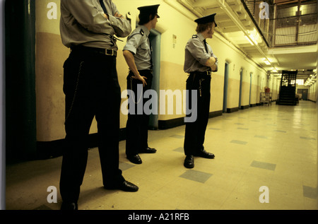 GEFÄNGNIS OFFIZIERE BRIXTON GEFÄNGNIS 1980 Stockfoto