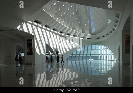 Milwaukee Art Museum Quadracci Pavillon Calatrava Santiago Milwaukee WI USA Brent C Brolin Stockfoto