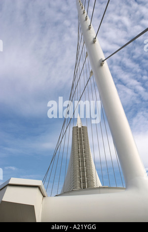 Milwaukee Art Museum Quadracci Pavillon Milwaukee WI USA Brent C Brolin Stockfoto