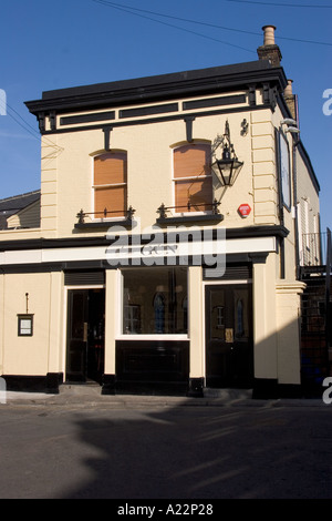 Die Pistole Gastwirtschaft Coldharbour Docklands London England UK Stockfoto