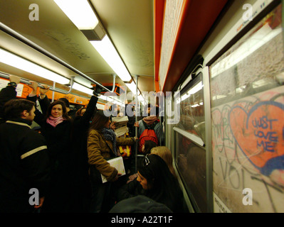 u-Bahn Rom Stockfoto