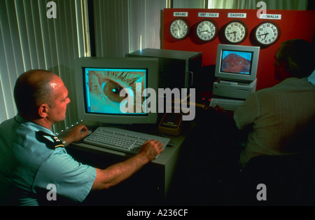 Telemedizin-Zimmer im Walter Reed Army Medical Center in Washington, D.C. Stockfoto