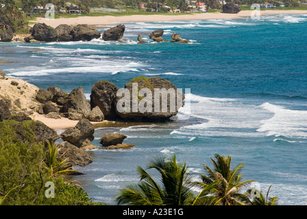 Bathsheba, Nordansicht, St. Joseph, Barbados Stockfoto