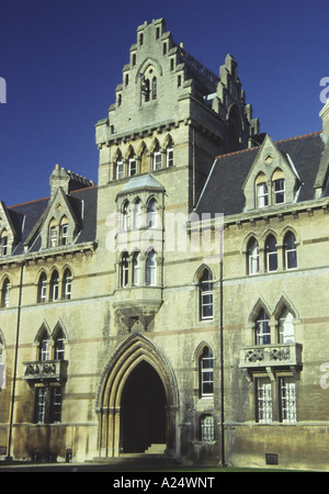 Oxford, UK - Jan 2006: Christchurch College großen Eingangstor gesehen am 01 Jan an der Oxford University, UK Stockfoto