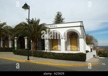 Thermal Spa Jardim Doutor Santiago Moura Baixo Alentejo Portugal Europa Stockfoto