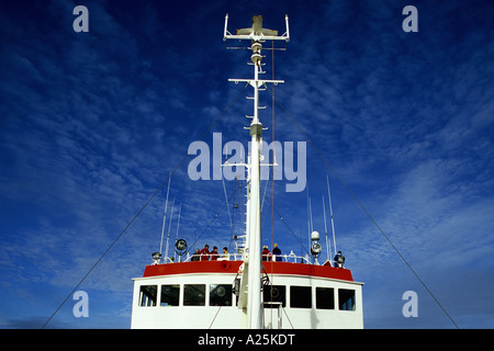 Expedition Kreuzfahrt, Grönland, Tunu, Groenlandsee Stockfoto