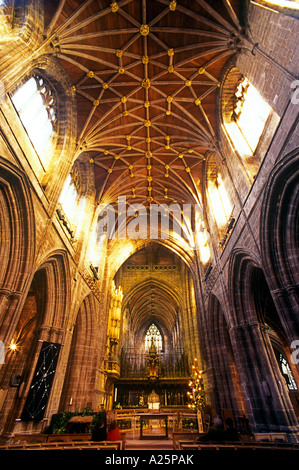 Chester Kathedrale innen Cheshire England uk Stockfoto