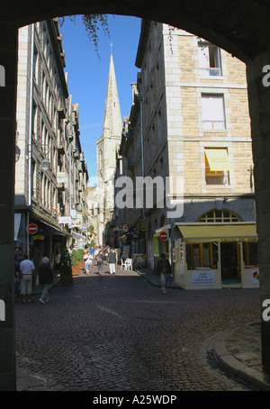 Charakteristischen Blick auf Saint-Malo Sant Maloù San S Bretonisch Bretagne Bretagne Ärmelkanal Nordeuropa Westfrankreich Stockfoto
