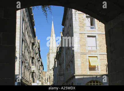 Charakteristischen Blick auf Saint-Malo Sant Maloù San S Bretonisch Bretagne Bretagne Ärmelkanal Nordeuropa Westfrankreich Stockfoto