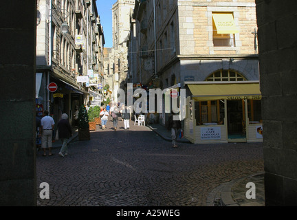Charakteristischen Blick auf Saint-Malo Sant Maloù San S Bretonisch Bretagne Bretagne Ärmelkanal Nordeuropa Westfrankreich Stockfoto