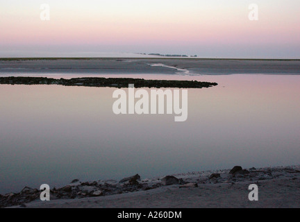 Blick Mont Saint Michel Mount San St S Michael Englisch Kanal La Manche Wunder Normandie Normandie Westfrankreich Nordeuropa Stockfoto