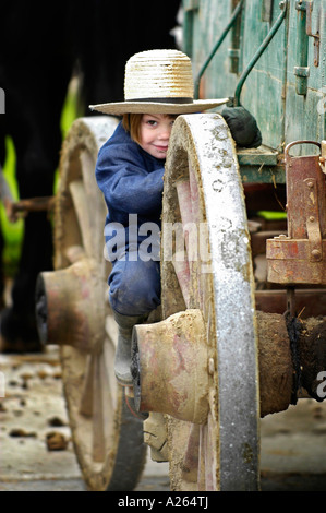 Amischen Lebensstil in und um Sugarcreek und Millersburg Ohio OH Stockfoto