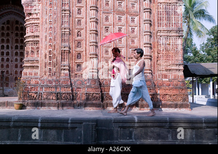 Gut erhaltene Kantanagar Tempel in der Nähe von Dinajpur im nördlichen Bangladesh Stockfoto