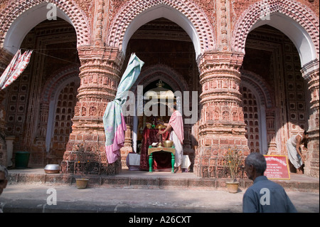 Gut erhaltene Kantanagar Tempel in der Nähe von Dinajpur im nördlichen Bangladesh Stockfoto