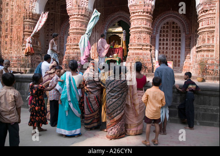 Gut erhaltene Kantanagar Tempel in der Nähe von Dinajpur im nördlichen Bangladesh Stockfoto