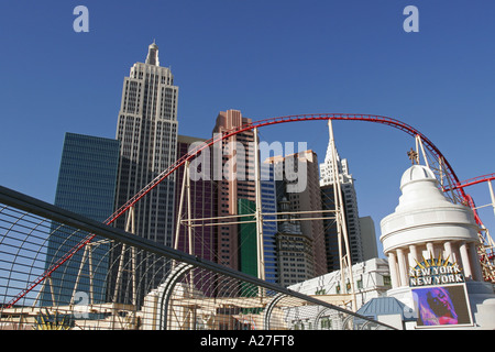 New York New York Hotel and Casino Las Vegas Nevada USA Stockfoto