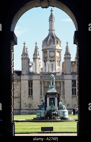 Haupteingang Haus des Kings College in Cambridge Stockfoto