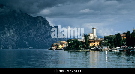 Malcesine, Gardasee, Italien Stockfoto