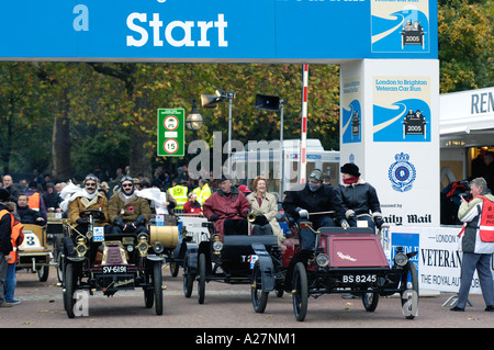 London to Brighton Run Start 2005 Stockfoto