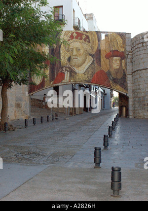 Peñiscola Castellón Comunitat Comunidad Valenciana Costa del Azahar España Spanien spanische Iberia iberischen Halbinsel Europa Stockfoto