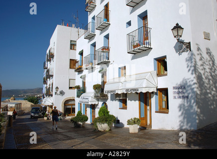 Peñiscola Castellón Comunitat Comunidad Valenciana Costa del Azahar España Spanien spanische Iberia iberischen Halbinsel Europa Stockfoto