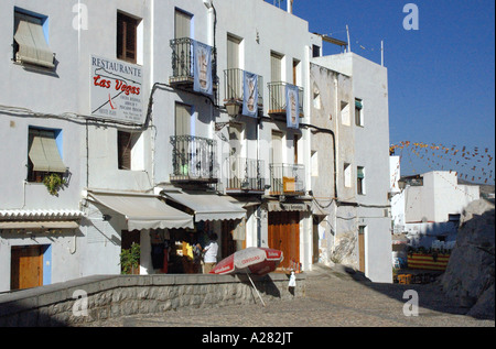 Peñiscola Castellón Comunitat Comunidad Valenciana Costa del Azahar España Spanien spanische Iberia iberischen Halbinsel Europa Stockfoto