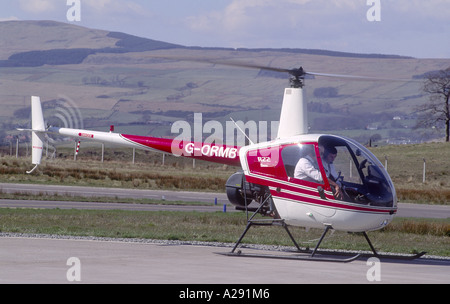 Robinson R22 Beta Hubschrauber Licht Dienstprogramm und Trainer Hubschrauber.   GAV 2160-205 Stockfoto