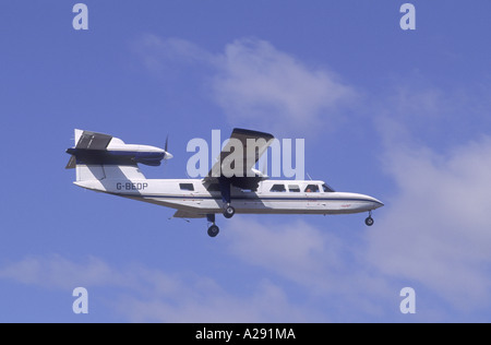 Britten-Norman BN-2A Mk3-2 Trislander Passagierflugzeug.   GAV 2161-205 Stockfoto