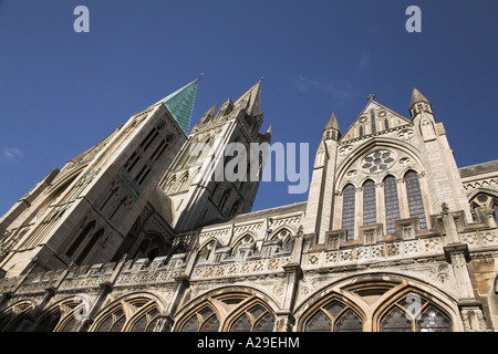 Truro Cathedral Church Cornwall England Stockfoto
