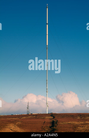 Rivington Hecht TV-Fernsehen-Sender-Nord-West NW England UK United Kingdom GB Großbritannien EU Europäische Union Europa Stockfoto