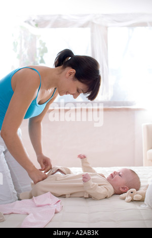 Baby Mama dressing Stockfoto