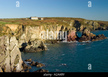 St. Nons Bay Pembrokeshire Wales Stockfoto