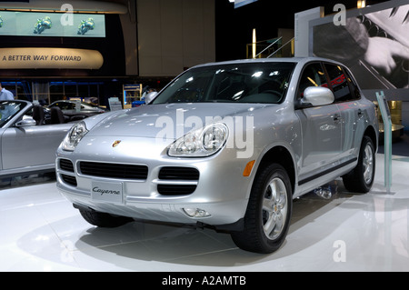 2006 Porsche Cayenne auf der 2006 North American International Auto Show in Detroit Michigan Stockfoto