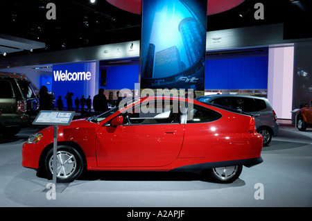 2006 Honda Insight Hybrid-Auto auf der North American International Auto Show 2006 in Detroit Stockfoto